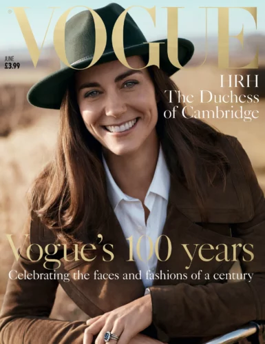 Kate foi capa da Vogue Britânica em 2016. (Foto: Josh Olins)