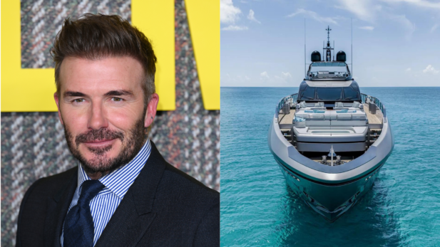 David Beckham é visto em Miami com novo iate avaliado em R$ 86 milhões; embarcação tem jacuzzi, lounge e garagem — veja fotos