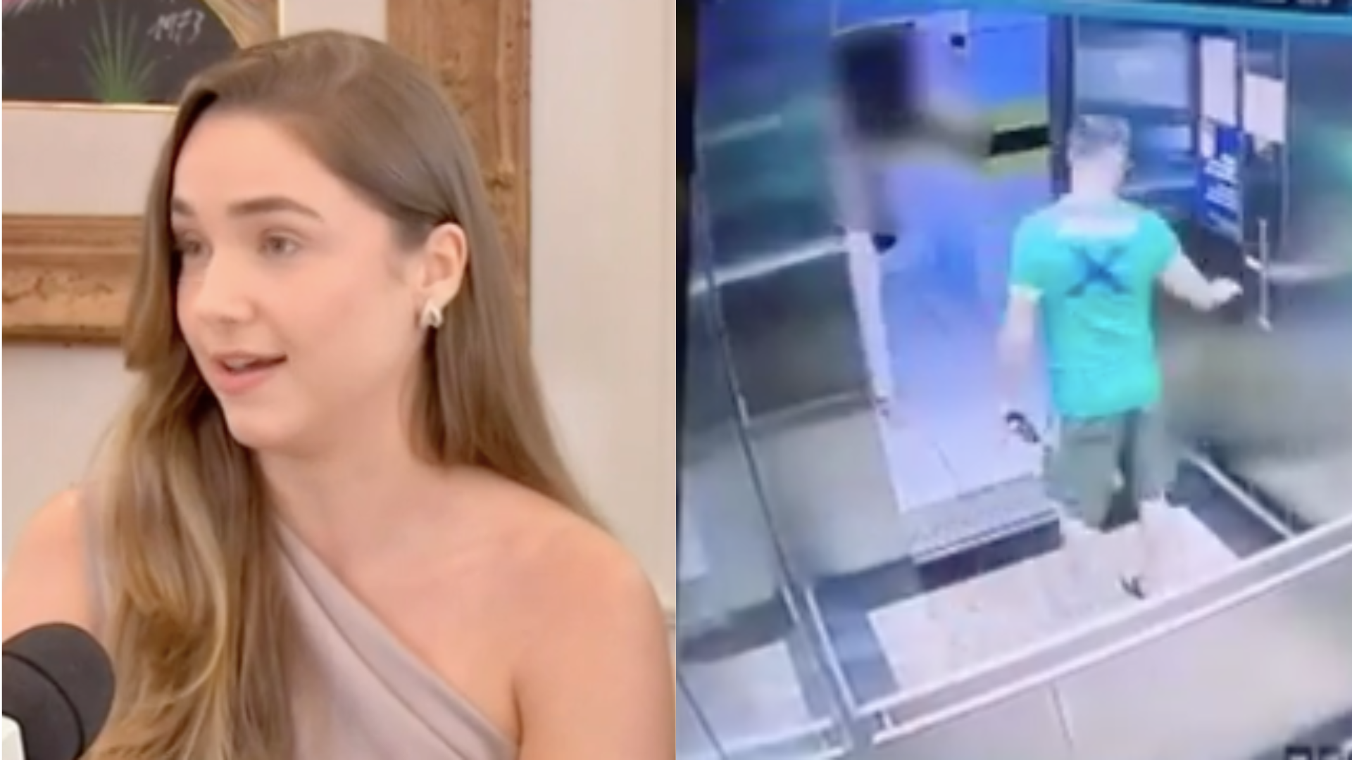Vídeo: Nutricionista que foi assediada no elevador em Fortaleza desabafa sobre caso: “Fiquei sem acreditar”