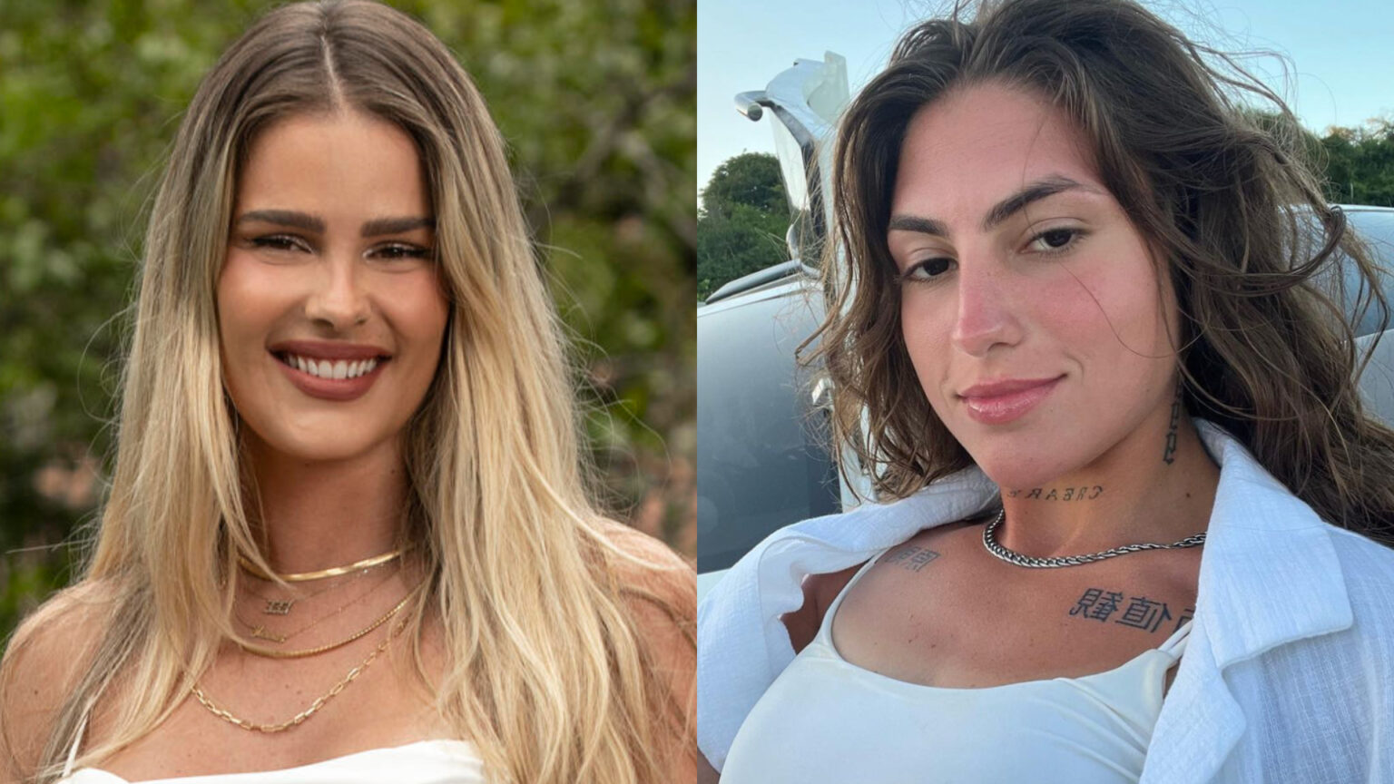 Yasmin Brunet abre o jogo sobre suposto affair com a influenciadora Mia ...