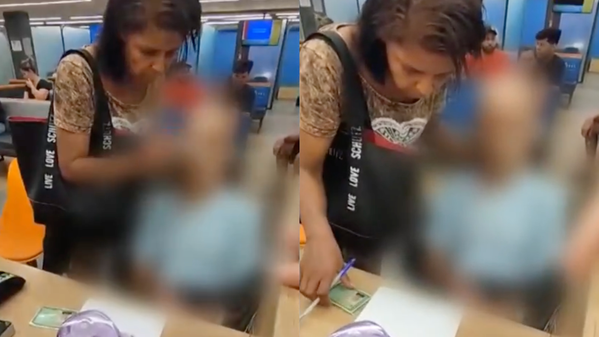 Vídeo: Mulher leva cadáver para sacar empréstimo de R$ 17 mil em banco do RJ, e intriga funcionárias: “Ele é assim mesmo”