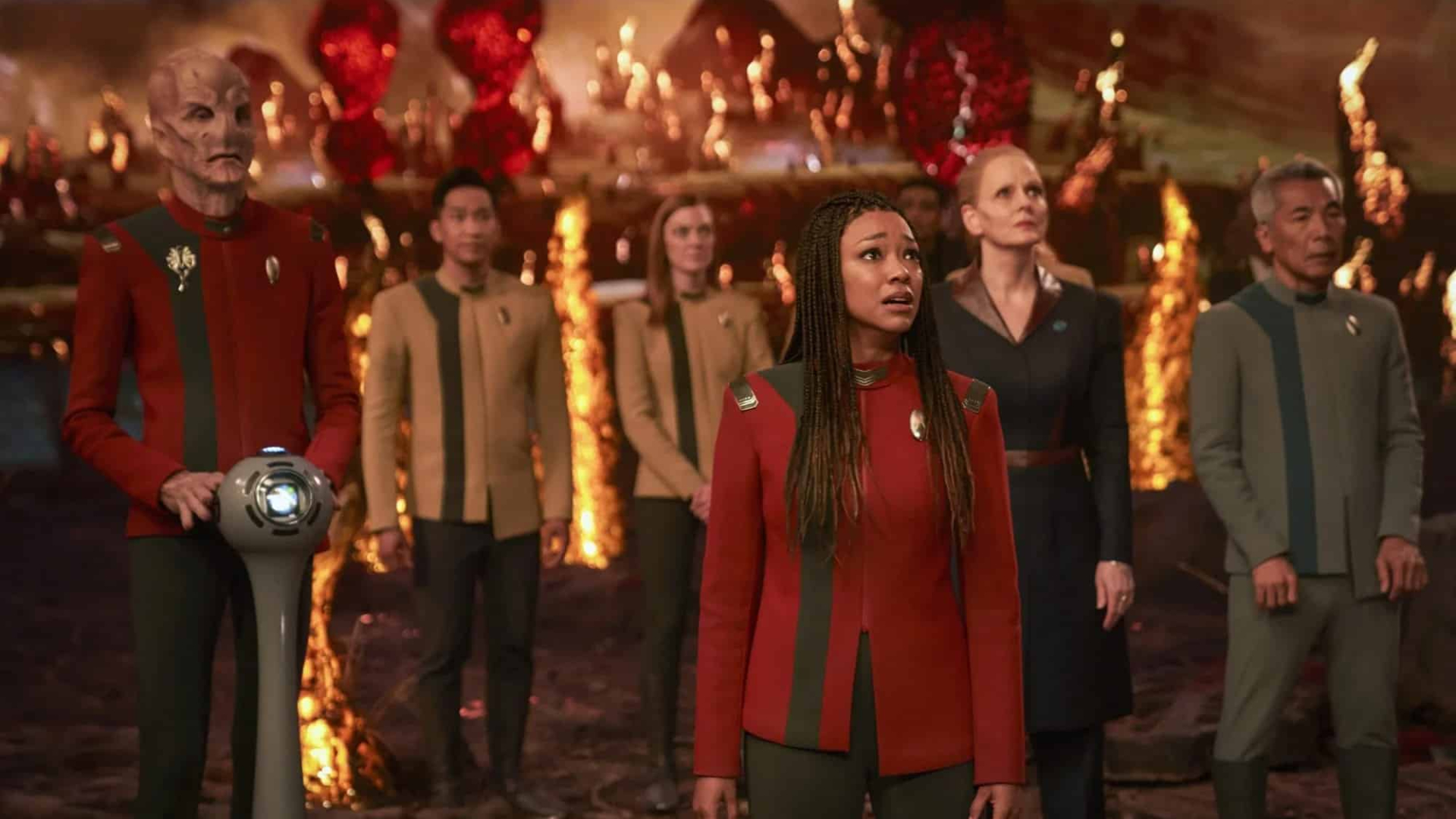Star Trek: Discovery: Exclusivo! Sonequa Martin-Green revela bastidores de despedida da série, e showrunner dá spoiler de cena alucinante; assista!