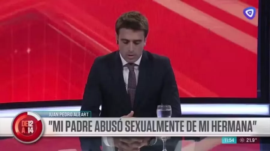 Vídeo: Jornalista argentino choca espectadores ao revelar ao vivo série de abusos sexuais sofridos na família