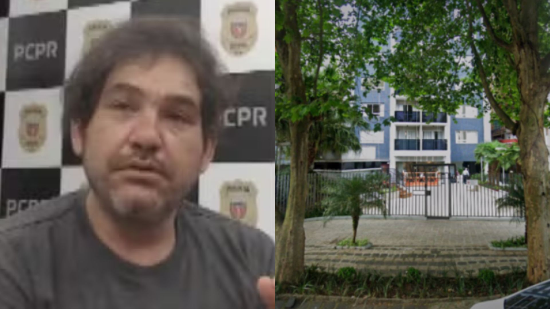 Morre homem acusado de cortar corda de trabalhador que limpava fachada de prédio, em Curitiba
