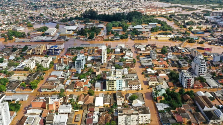 Enchente RS (Foto: Prefeitura de São Leopoldo/Divulgação)