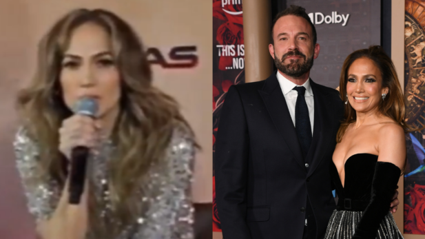 Jornalista pergunta Jennifer Lopez sobre suposto divórcio de Ben Affleck, e atriz dá resposta brutal; assista