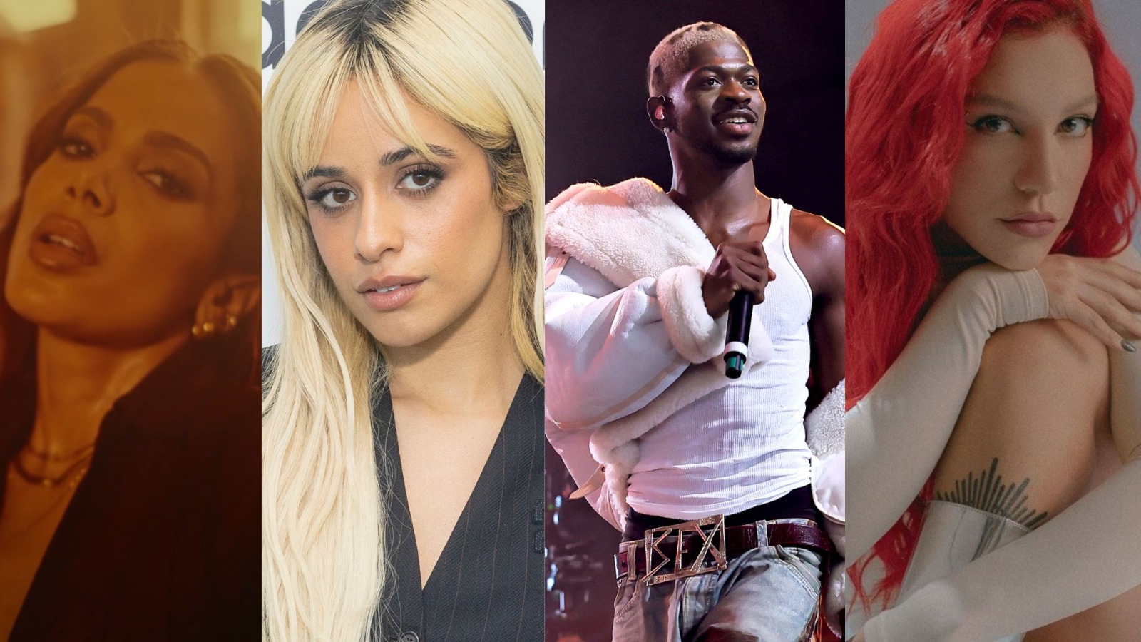 Lançamentos de Sexta: Clipe sensual de Anitta, e novidades de Camila Cabello, Lil Nas X e Priscilla; confira!