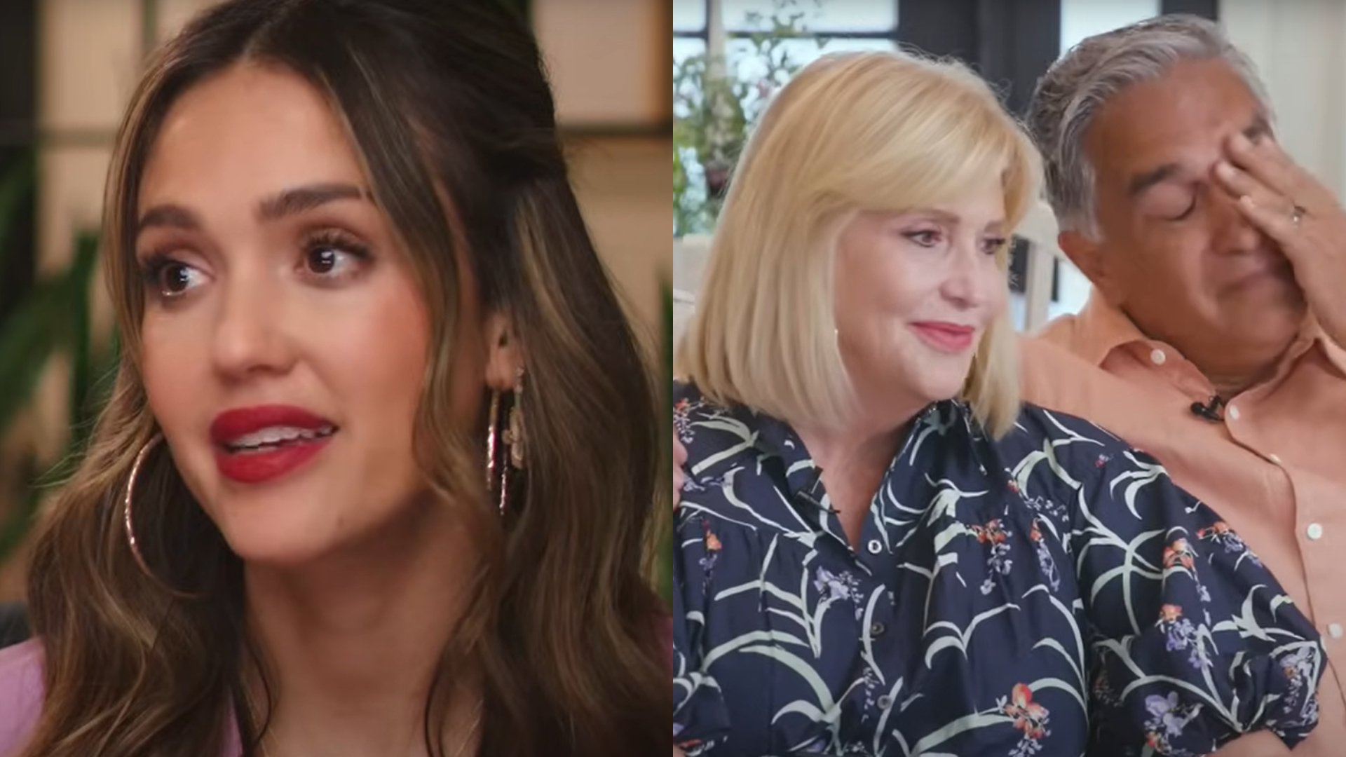 Jessica Alba leva o pai às lágrimas ao revelar que comprou a casa onde ele cresceu; assista