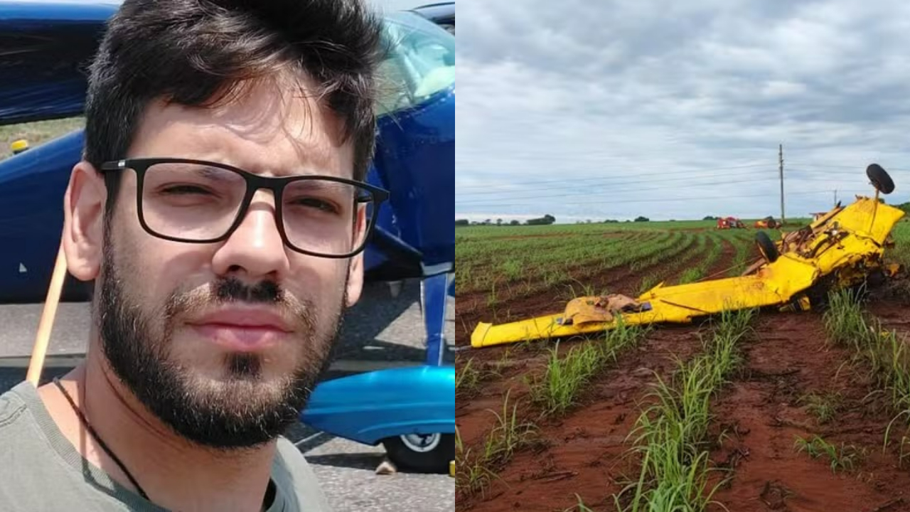 Piloto de avião que caiu em Goiás enviou vídeo dentro de aeronave para amigo minutos antes de acidente; assista