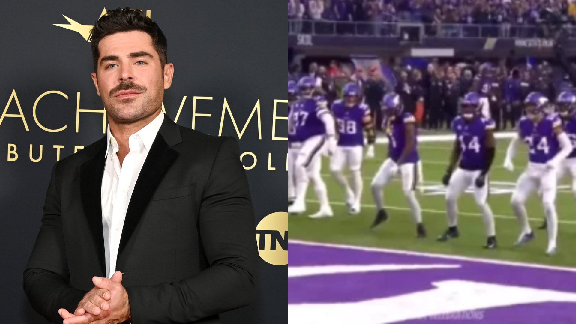 Zac Efron reage à coreografia de time da NFL que se inspirou em “High School Musical”; assista