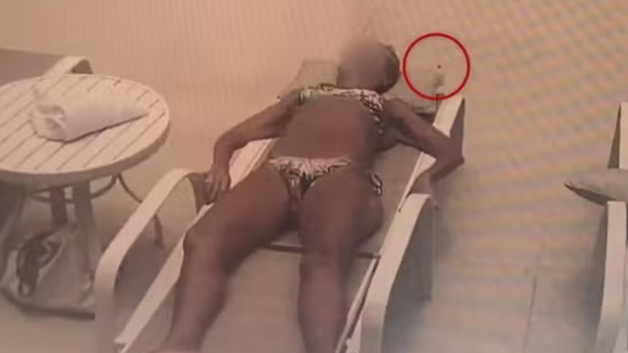 Vídeo: Mulher é atingida por bala perdida enquanto pegava sol em condomínio no RJ