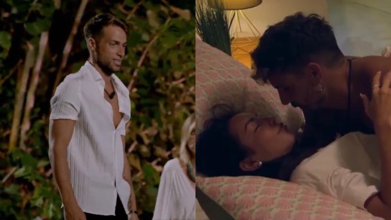 Montoya presencia mais uma traição de Anita, ao vivo. (Foto: Reprodução/Telecinco)