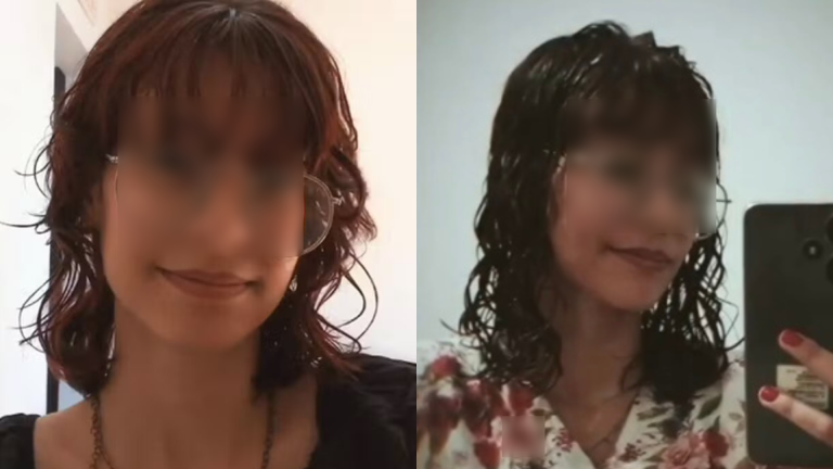 O corpo da jovem foi encontrado em um riacho. (Fotos: Reprodução / RPC)