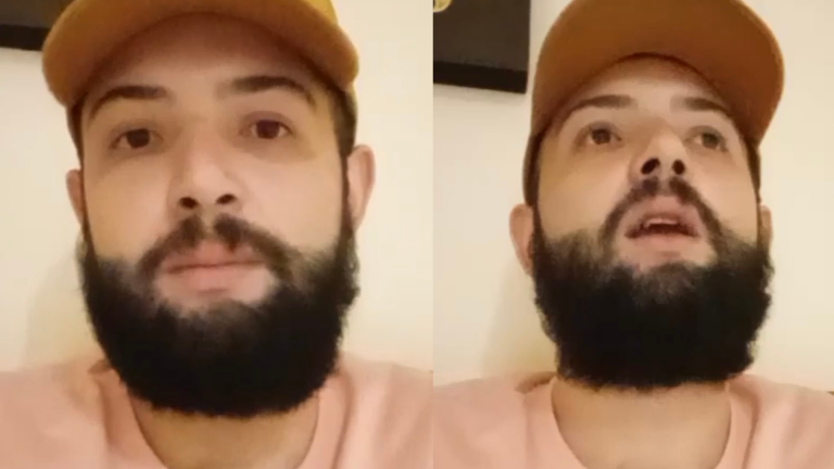 Brasileiro relata momentos de pânico. (Fotos: Reprodução / Instagram)