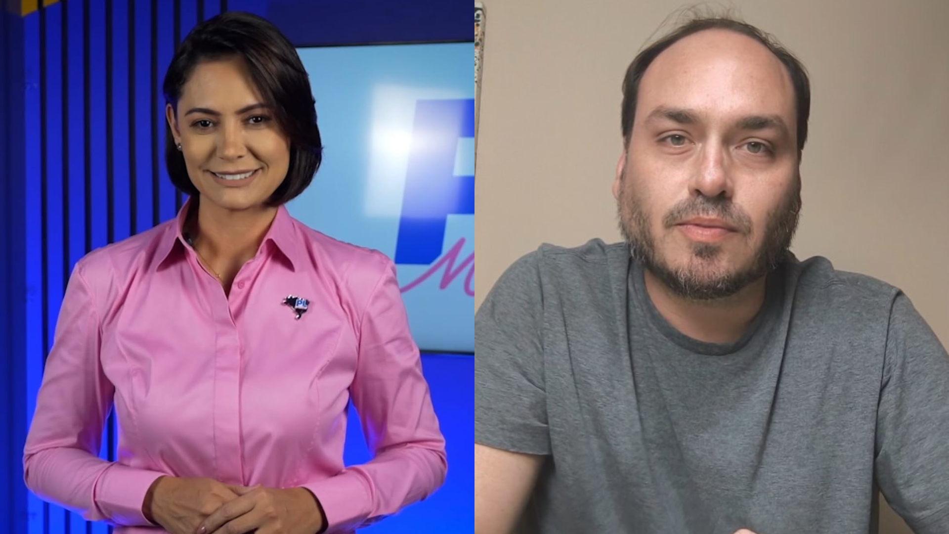 Michelle Bolsonaro confirma desavença com Carlos Bolsonaro e dá detalhes: “Não sou obrigada a conviver”; assista