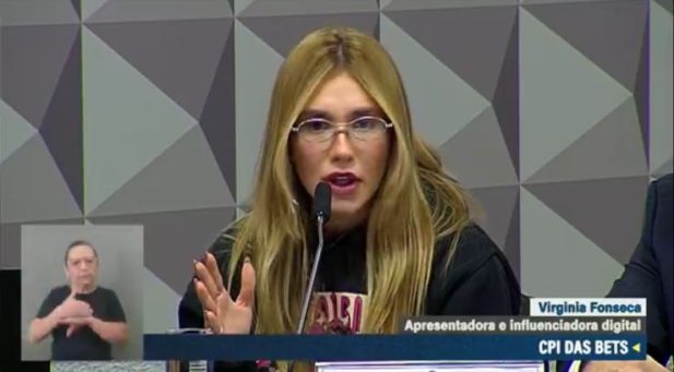 A CPI acontece nesta terça (12), em Brasília. (Foto: TV Senado)