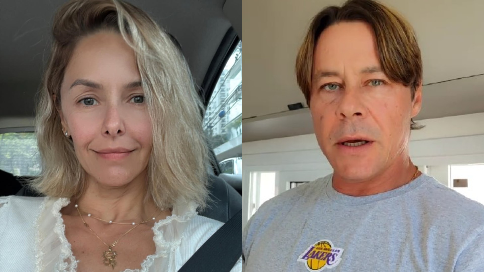 Bianca Rinaldi diz que Theo Becker não decorava falas em novela, e ator rebate: “Quem errava era ela”; assista