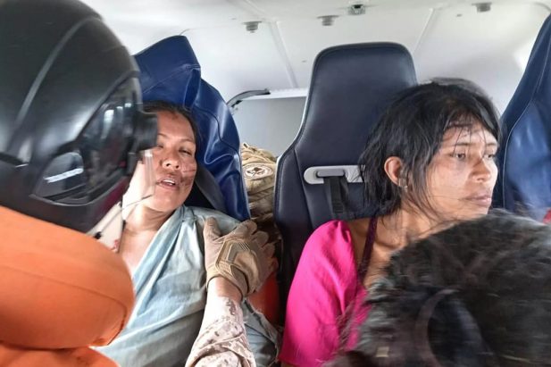 Todas as vítimas foram resgatadas com vida. (Foto: Ministerio de Defensa Estado Plurinacional de Bolivia)