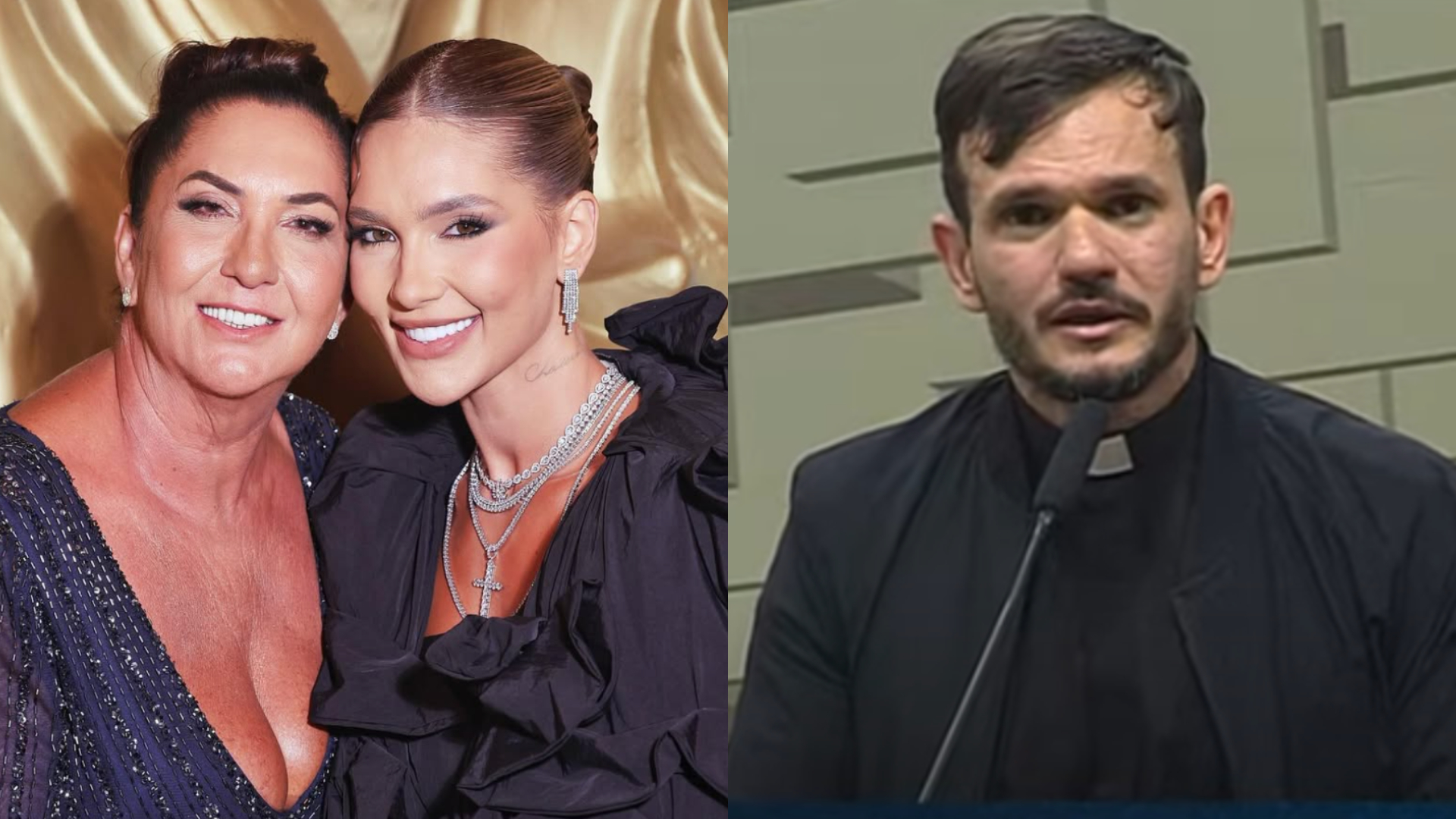 Mãe de Virginia critica Padre Patrick após depoimento na CPI das Bets, e leva invertida do religioso