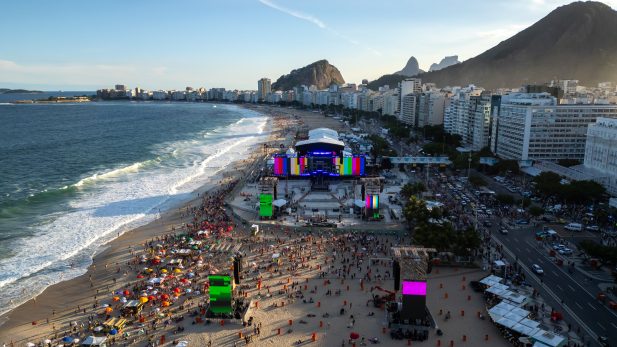 O show aconteceu neste sábado (3), no Rio de Janeiro. (Foto: Getty)