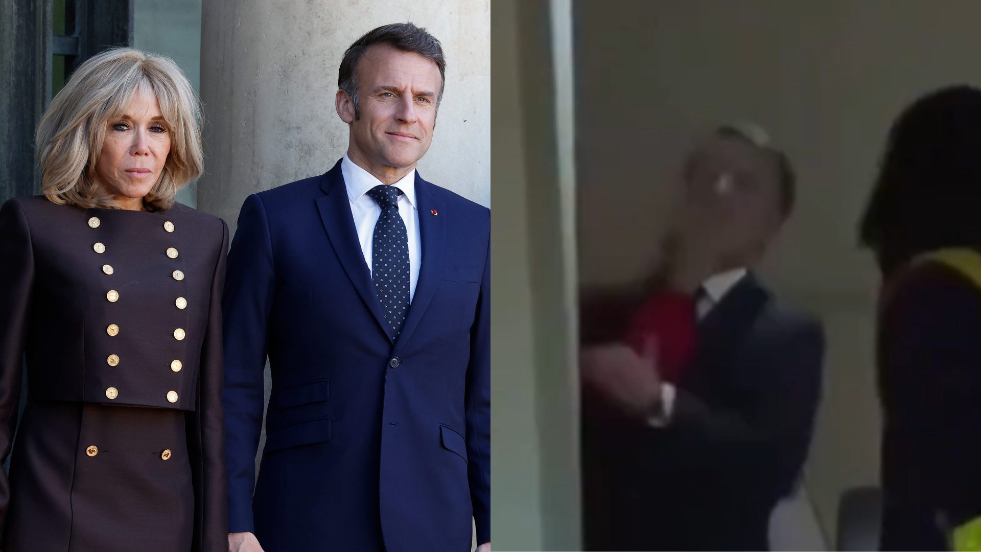 Especialista em leitura labial revela o que Emmanuel Macron e esposa disseram após tapa viral; assista