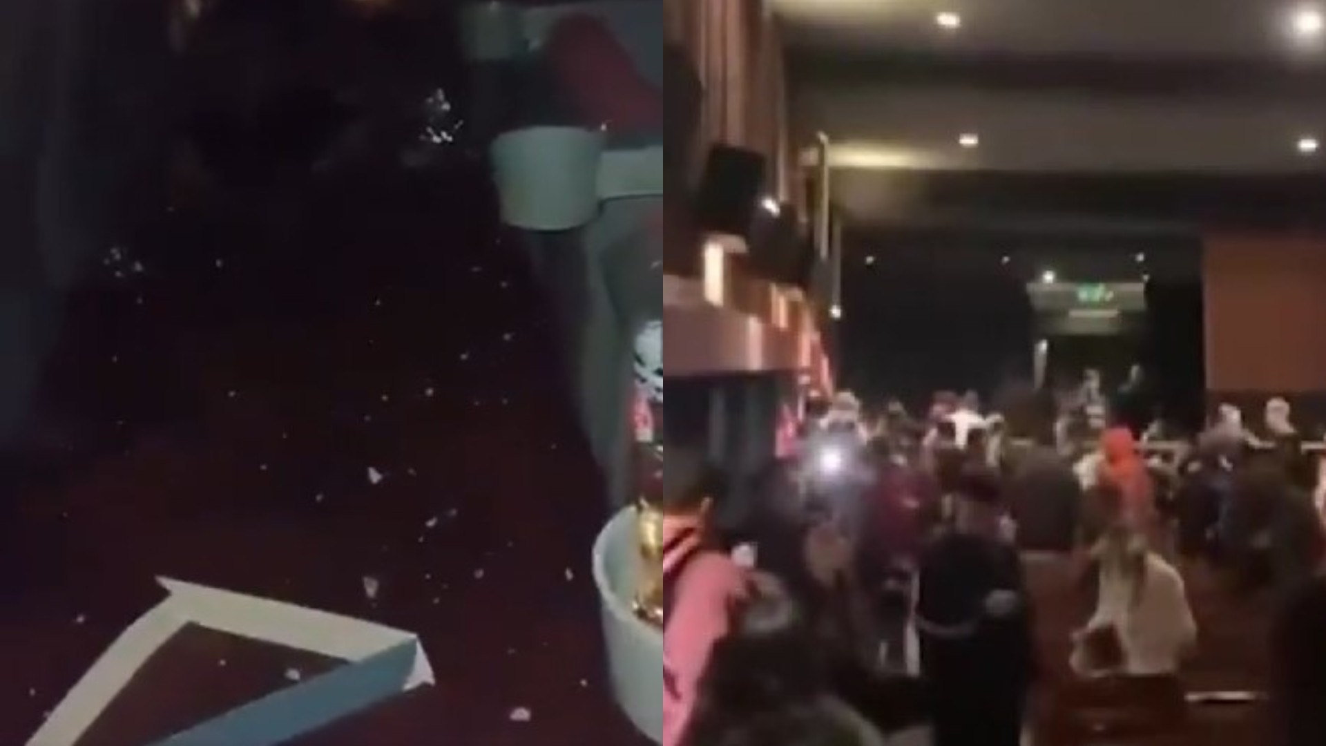 Vídeo: Teto de cinema cai em cima de mulher durante exibição de ?Premonição 6?, e ela revela coincidência