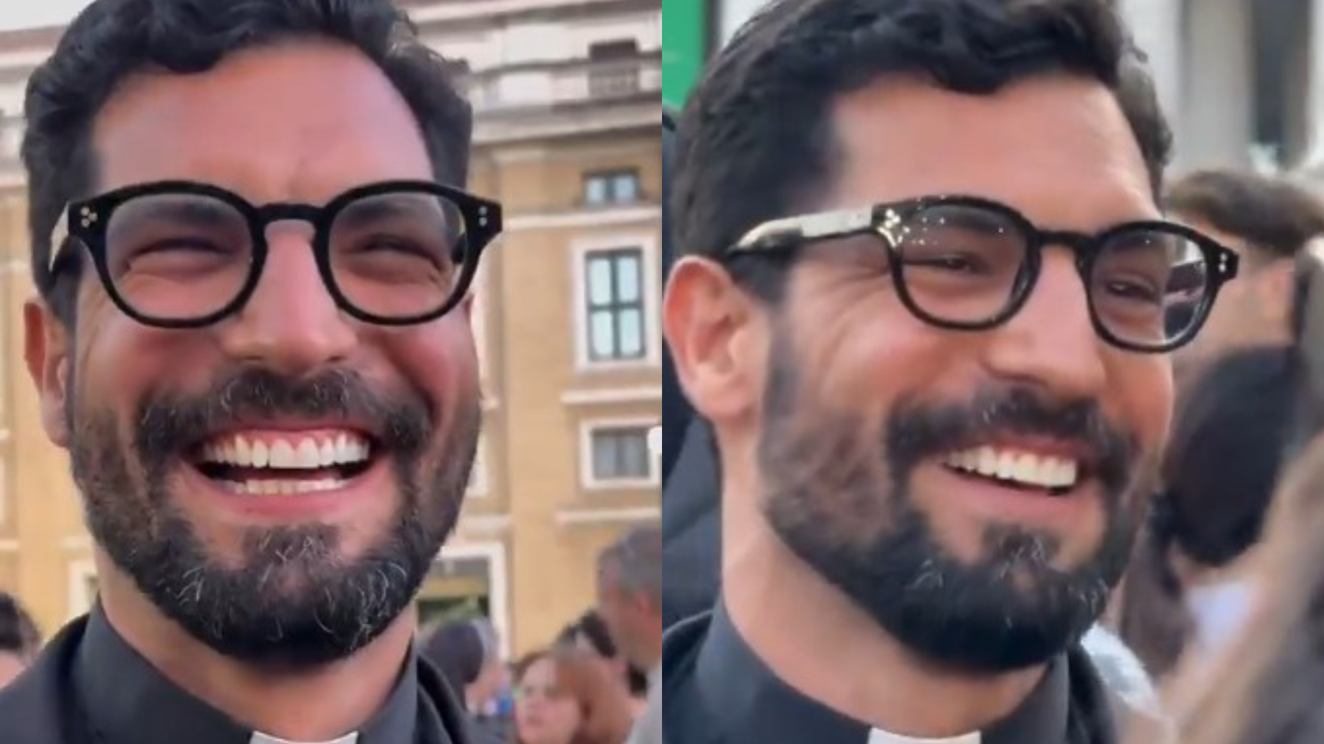 ‘Padre gato’ brasileiro chama atenção no Vaticano e conquista a internet; saiba quem é