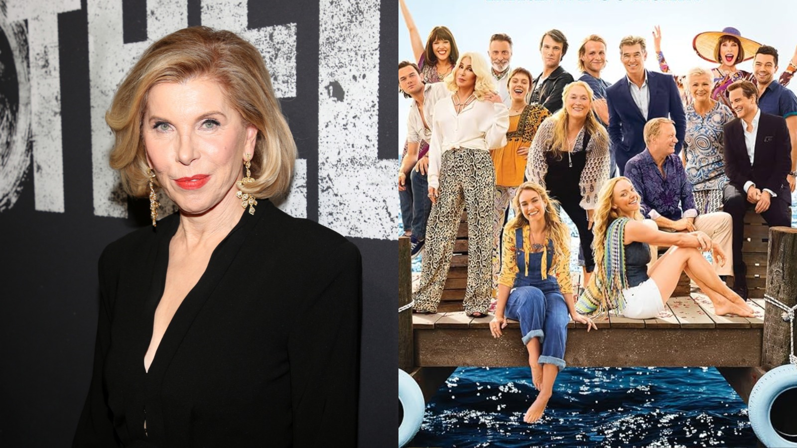 Christine Baranski revela qual ator de ?Mamma Mia!? ?odiou? gravar cenas de dança: ?Soltou um monte de palavrões?; assista