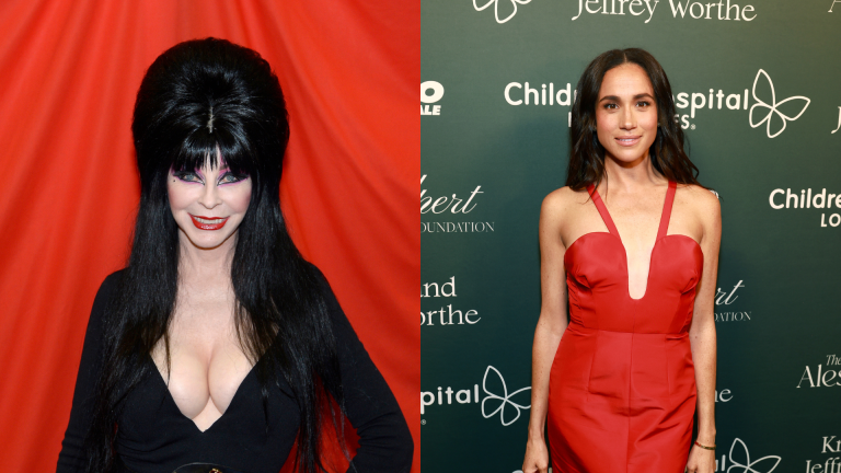 Elvira e Meghan Markle