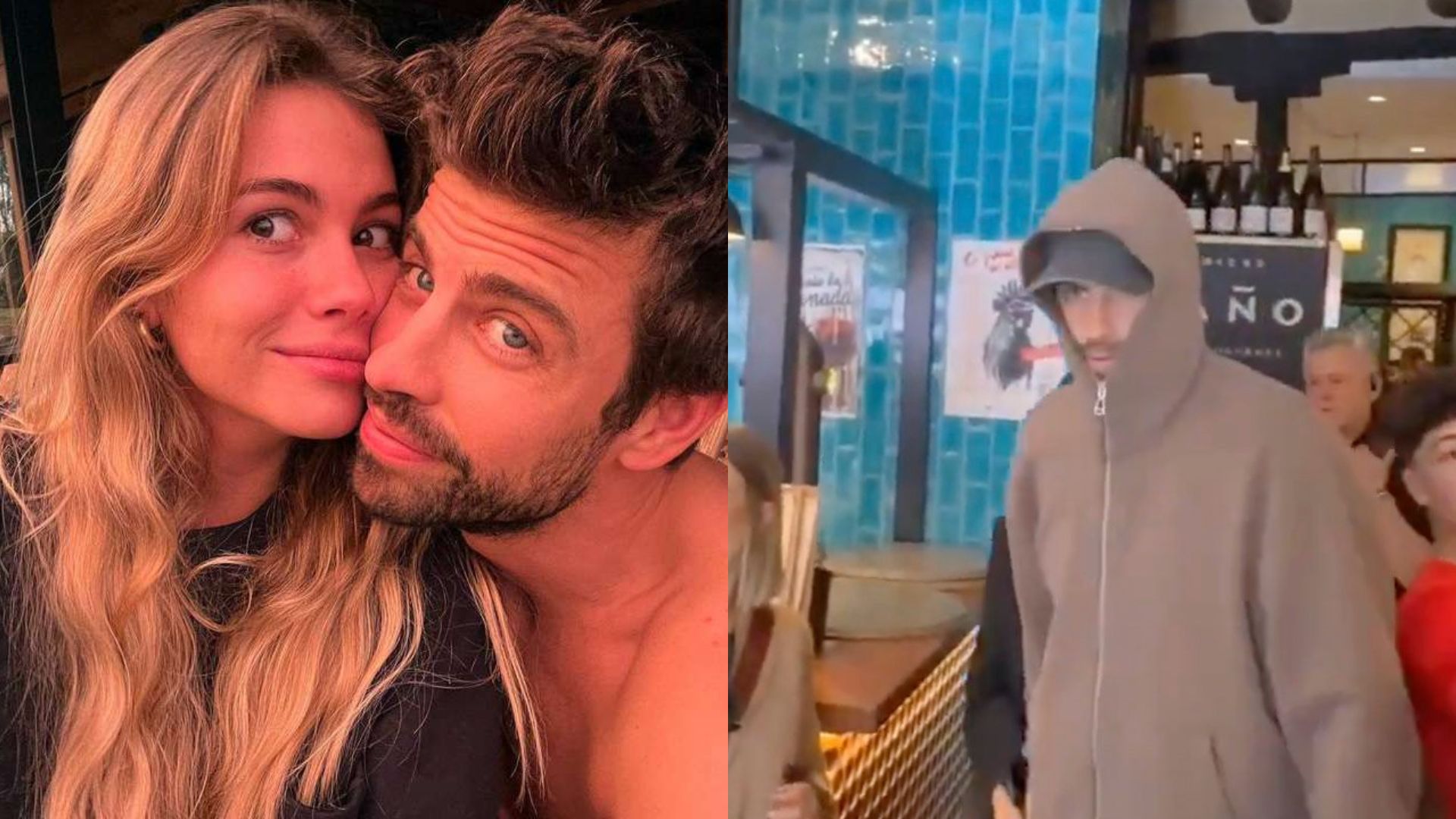 Após rumores de término, Piqué e Clara Chía causam tumulto em restaurante e são escoltados pela polícia na Espanha; assista