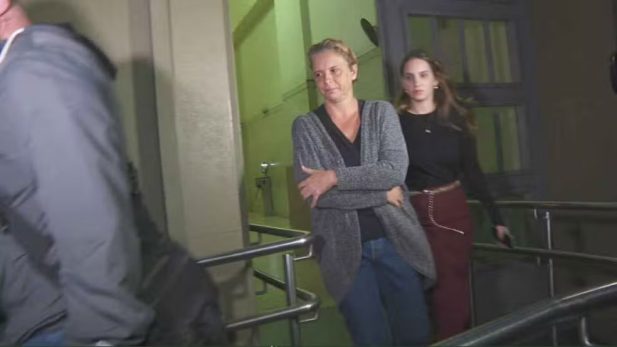 Fernanda Fazio é suspeita de ser a mandante do crime. (Foto: Reprodução/g1)
