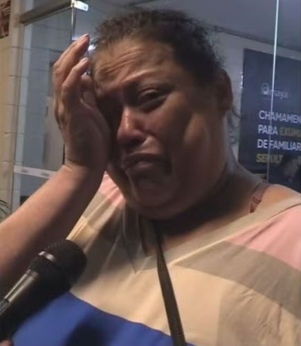 "Ele precisa pagar pelo que ele fez", desabafou a mãe da vítima. (Foto: Reprodução/TV Globo)