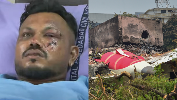Sobrevivente revela como conseguiu sair de avião que caiu na Índia: 'É um milagre'; assista