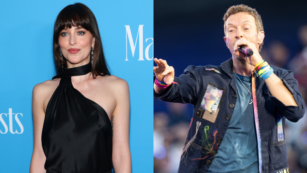 Dakota Johnson e Chris Martin (Foto: Getty)