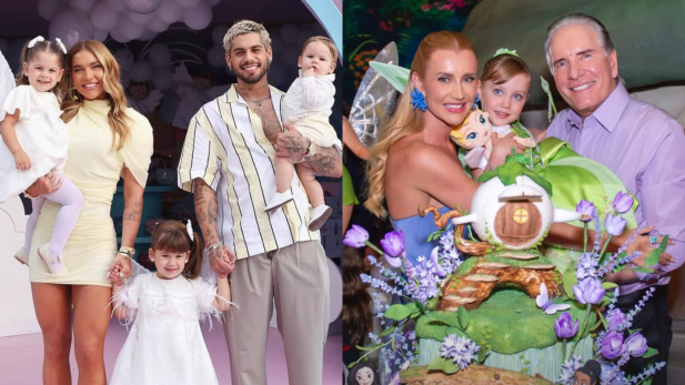 Lembrancinhas do aniversário da filha de Virginia e Zé Felipe foram as mesmas da herdeira de Roberto Justus e Ana Paula; saiba o que é