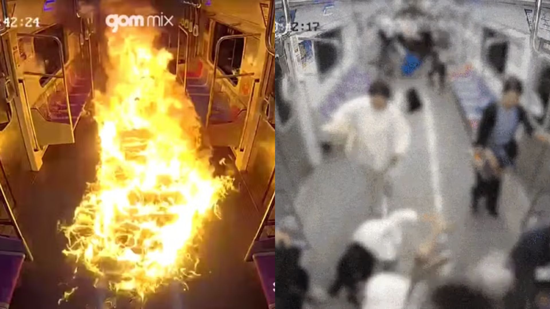 Vídeo: Homem incendeia vagão de metrô lotado na Coreia do Sul; autoridades apontam motivação