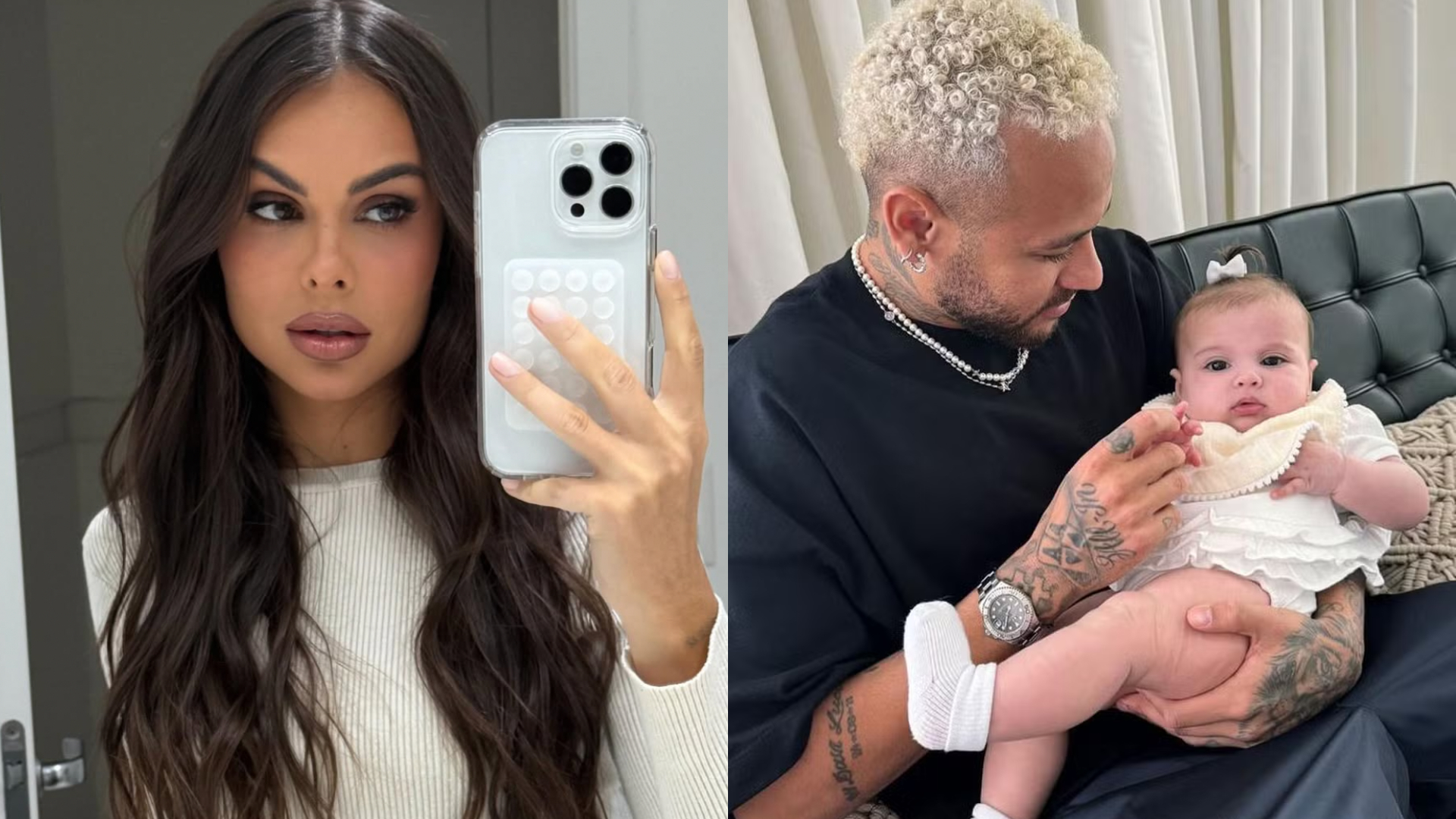 Irmã de Amanda Kimberlly reage a rumores sobre valor da pensão que Neymar paga à filha Helena