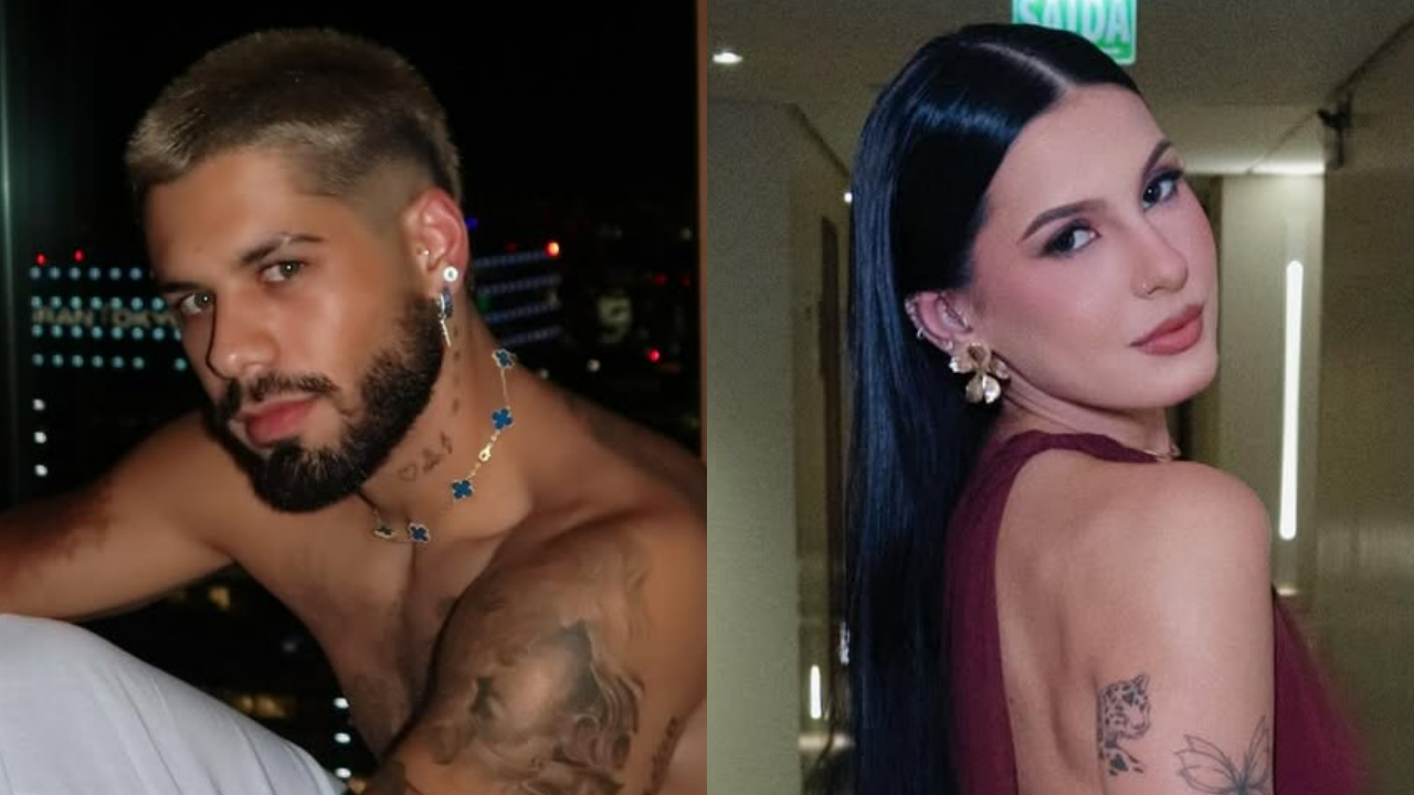 Zé Felipe e Ana Castela reagem em vídeo a boatos de que estariam ficando; assista