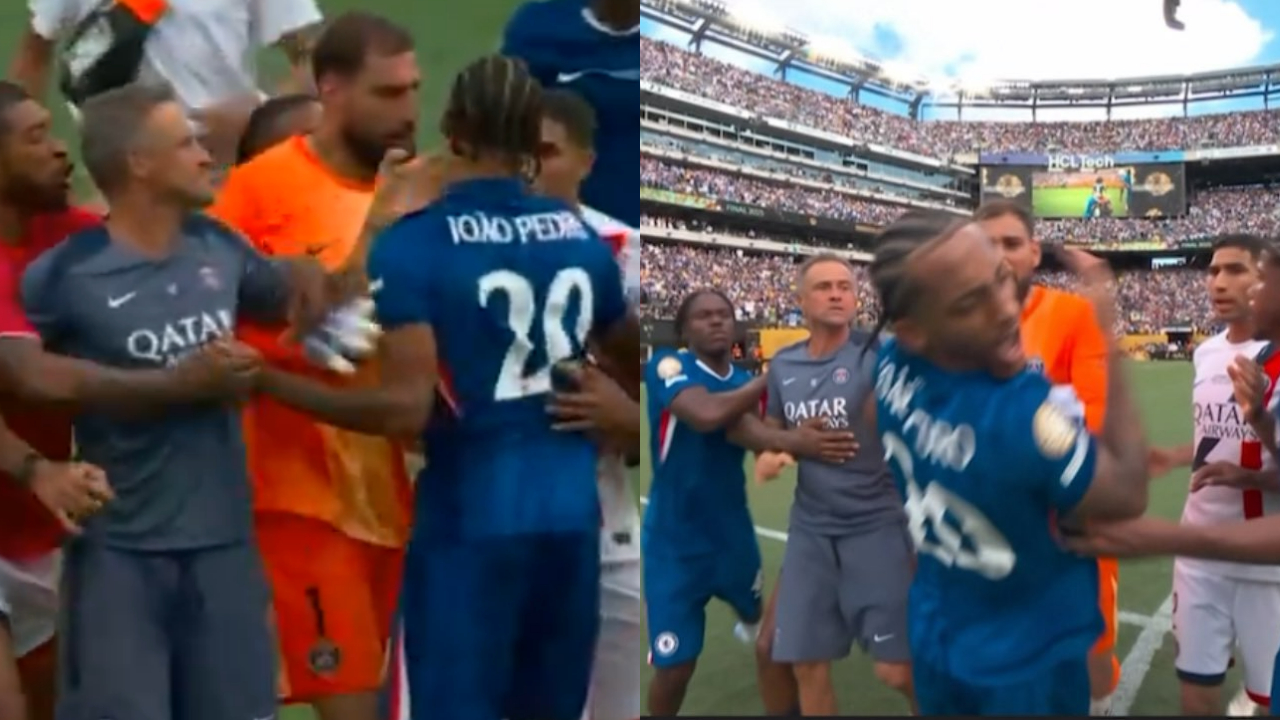 Vídeo: Final do Mundial de Clubes é marcada por briga e agressão de Luis Enrique, técnico do PSG, ao brasileiro João Pedro Vídeo: Final do Mundial de Clubes é marcada por briga e agressão de Luis Enrique, técnico do PSG, ao brasileiro João Pedro