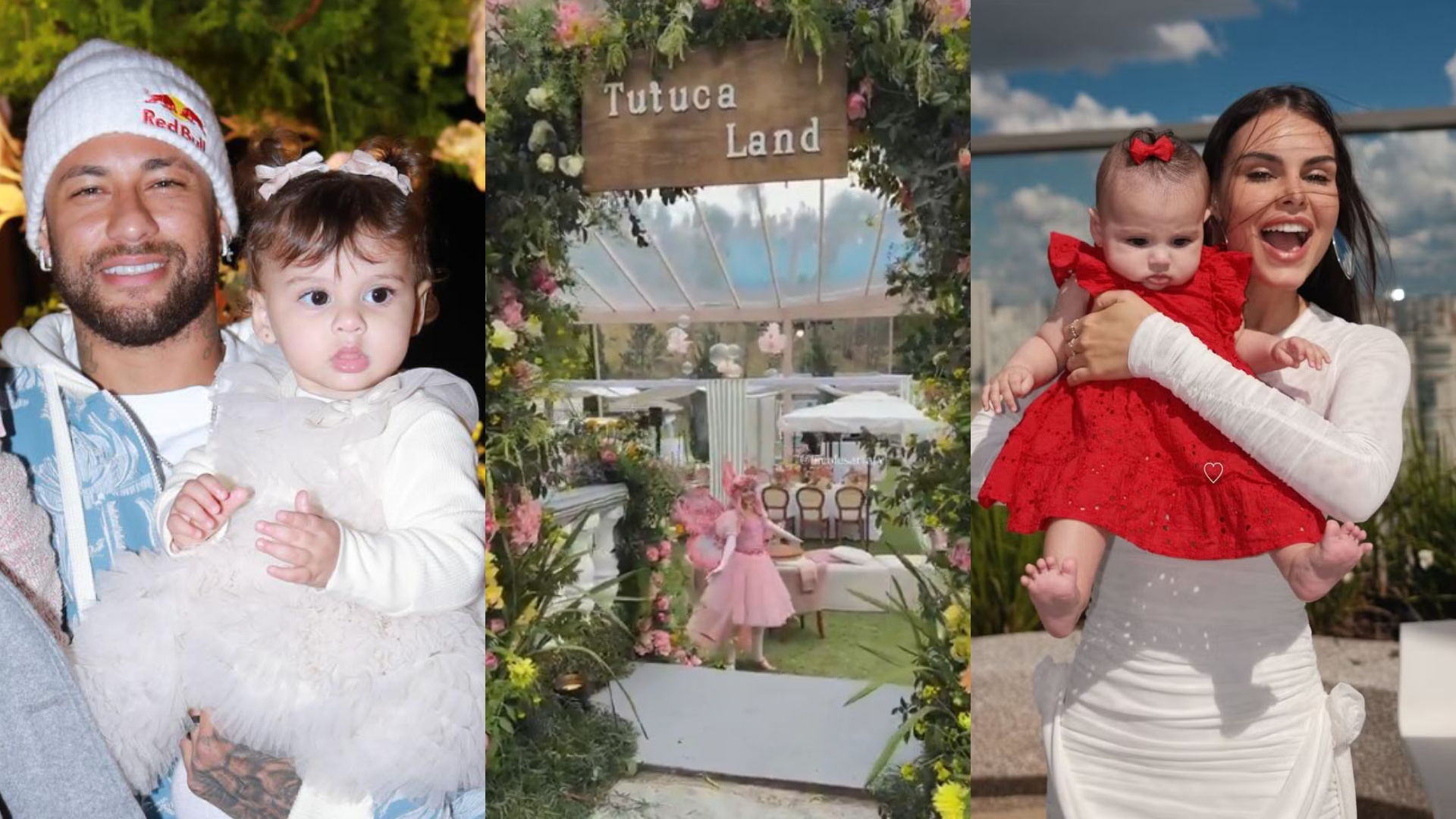 Decoradora mostra bastidores luxuosos da festa de 1 ano de Helena, filha de Neymar e Amanda Kimberlly; assista