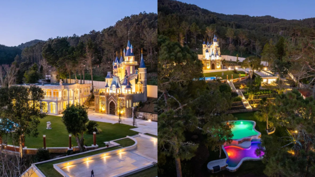 Mansão gigantesca com réplica oficial de castelo da Disney é colocada à venda em Portugal; veja fotos e valores