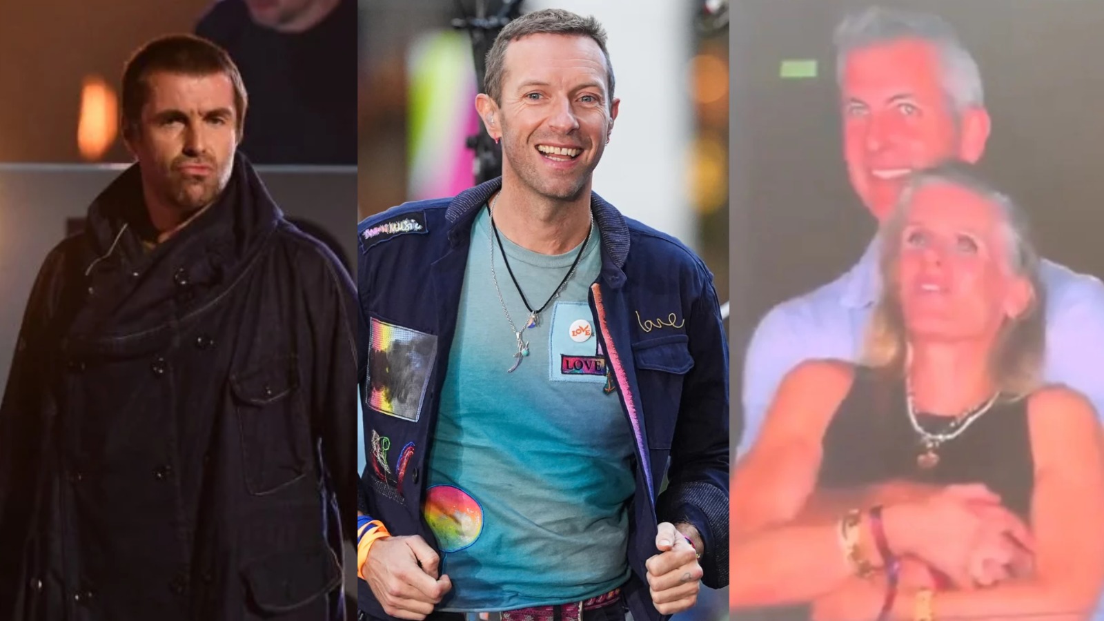 Liam Gallagher, do Oasis, faz piada com o Coldplay após flagra de traição em show; assista