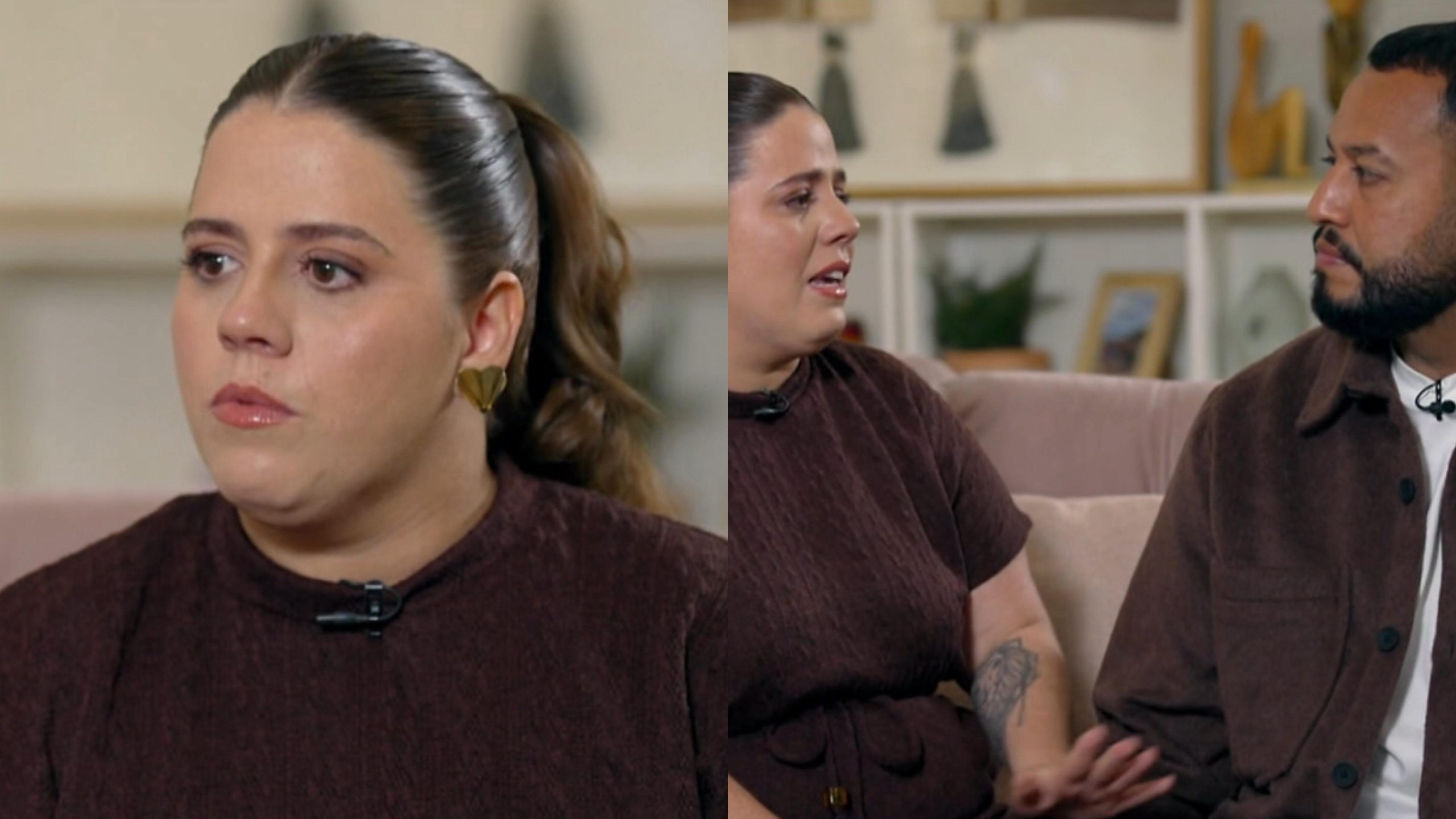 Tati Machado chora e faz forte desabafo em 1ª entrevista sobre perda do filho aos 8 meses de gestação; assista