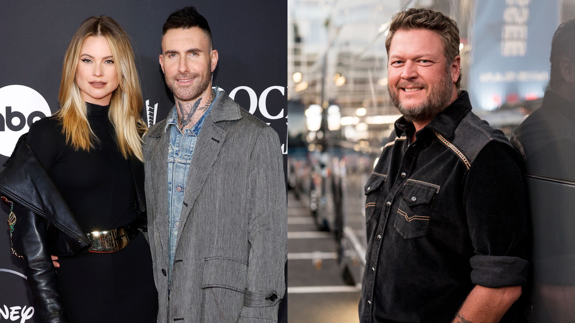 Adam Levine revela como Blake Shelton usou um porco para trollar o início de seu namoro com a modelo Behati Prinsloo; assista Adam Levine revela como Blake Shelton usou um porco para trollar o início de seu namoro com a modelo Behati Prinsloo; assista