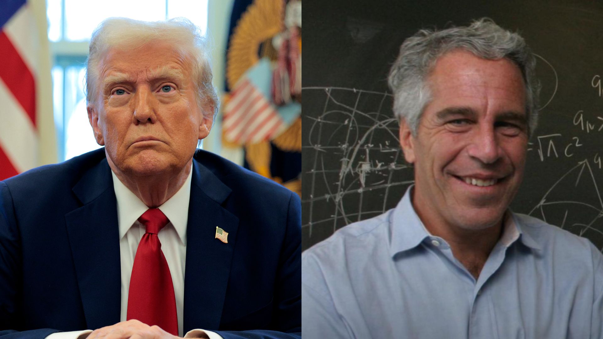 Irmão de Jeffrey Epstein se pronuncia sobre troca de e-mails após suposto caso de Donald Trump com Bill Clinton viralizar Donald Trump e Jeffrey Epstein. (Fotos: Getty)