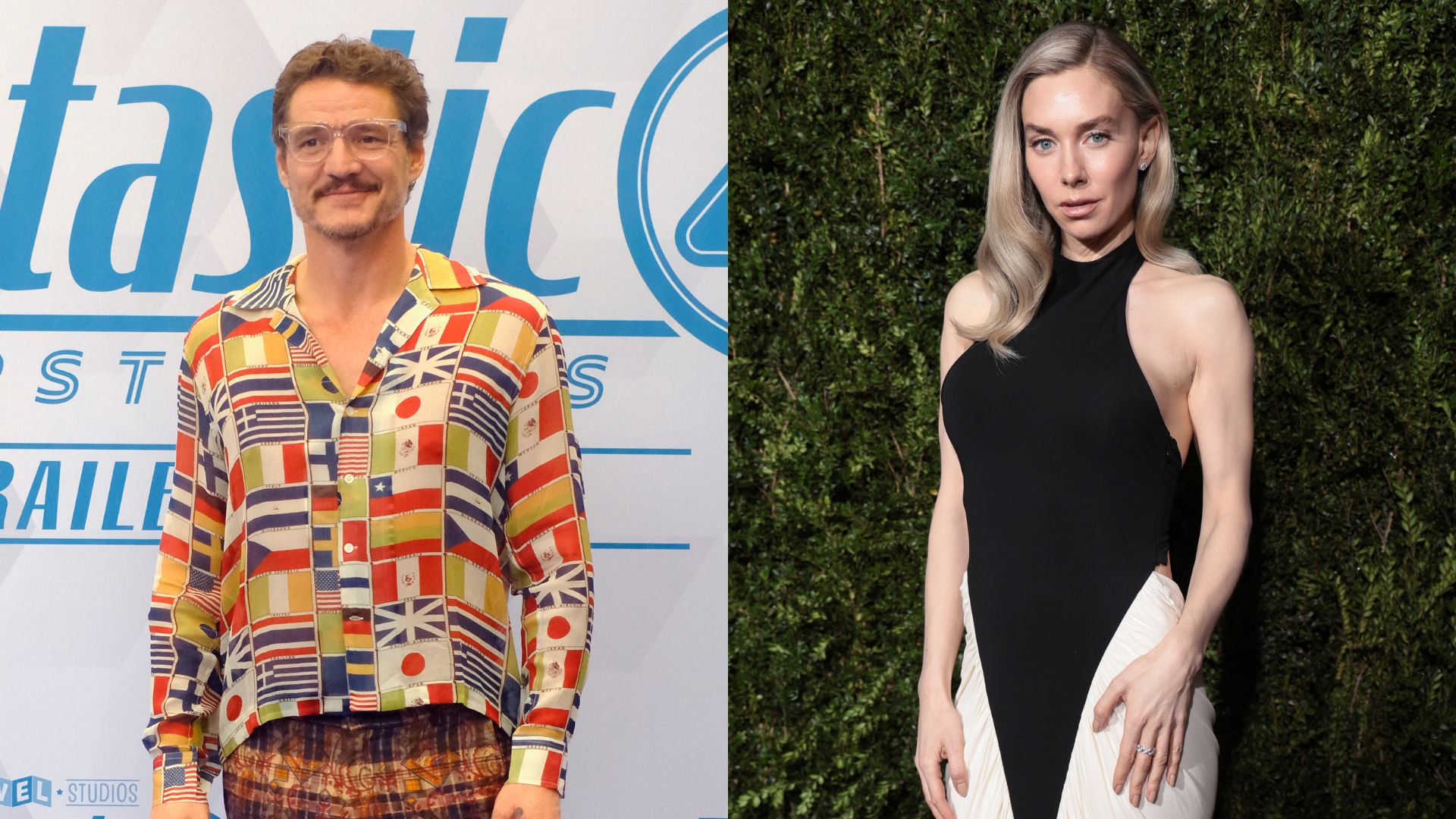Pedro Pascal explica troca de carinhos com Vanessa Kirby durante divulgação de “Quarteto Fantástico”; assista
