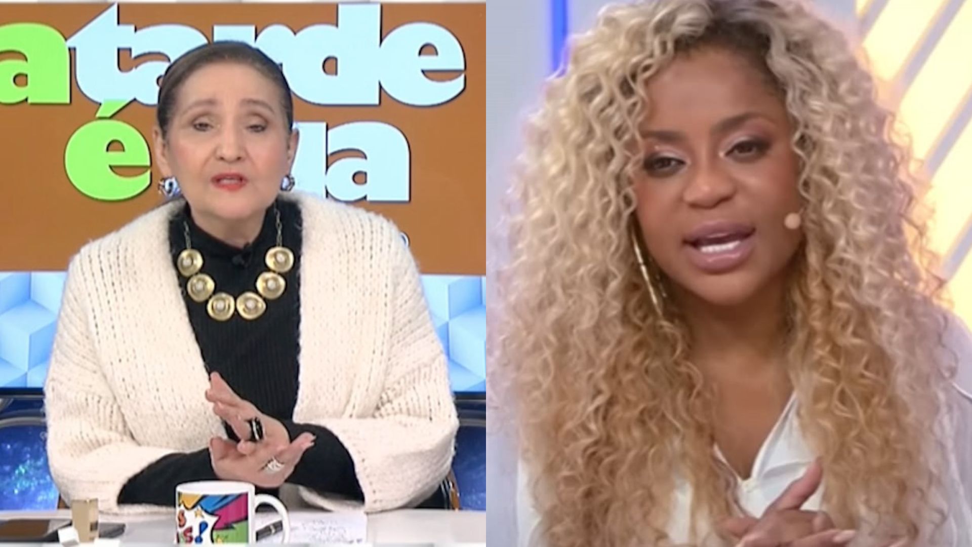 Cariúcha volta a pedir desculpas a Sônia Abrão, mas jornalista dá resposta afiada ao vivo; assista
