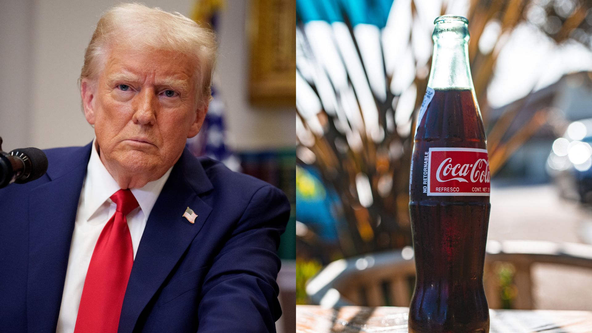 Coca-Cola anuncia versão de refrigerante com nova receita nos EUA após pressão de Donald Trump