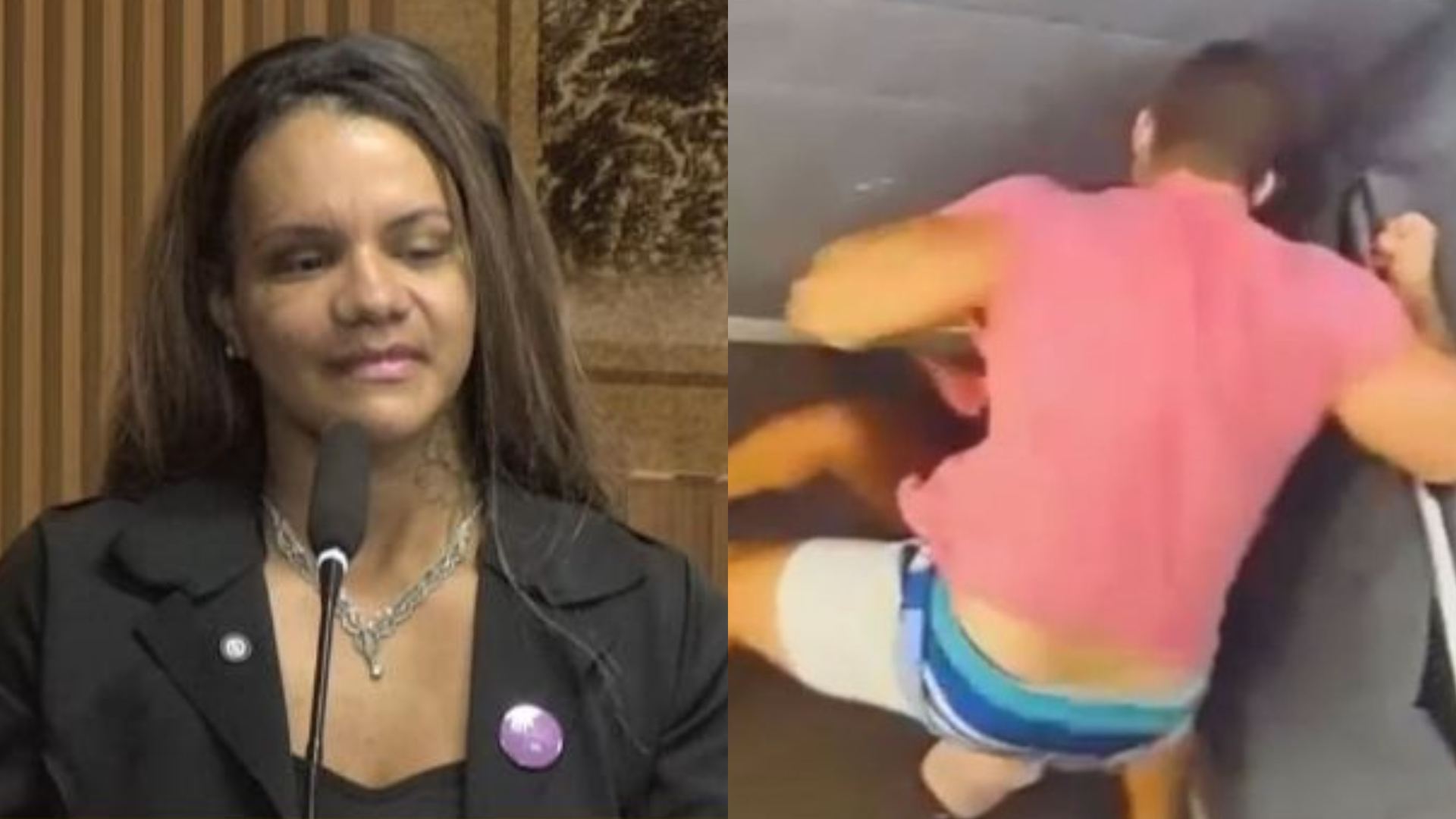 Mulher atacada pelo ex-namorado com mais de 60 socos recebe homenagem em Natal e dá forte relato: “Estou me reerguendo”; assista