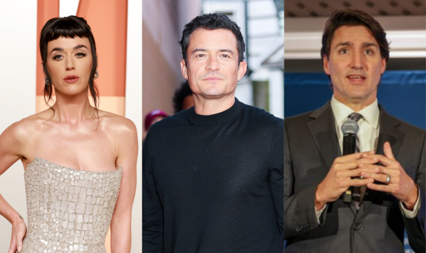 Orlando Bloom reage pela primeira vez a rumores de romance entre Katy Perry e Justin Trudeau